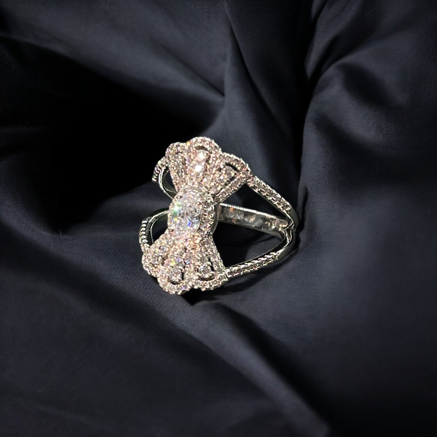 خاتم فضة نسائي عيار 925