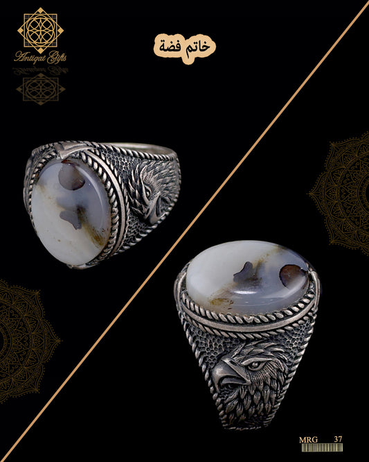 خاتم فضة رجالي