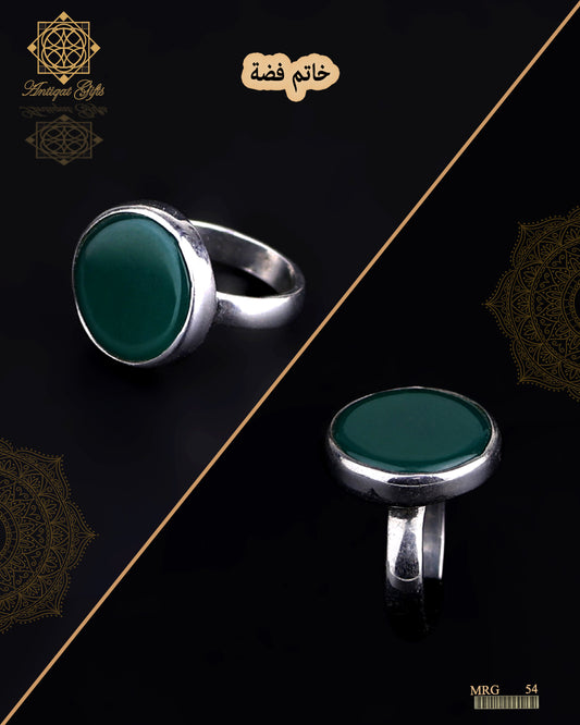 خاتم فضة رجالي