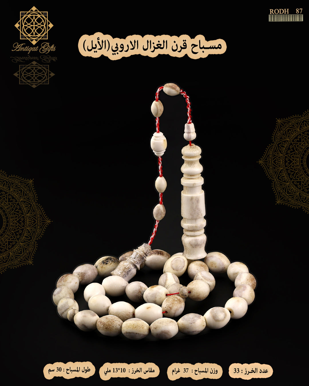 مسباح قرن الغزال الاوروبي