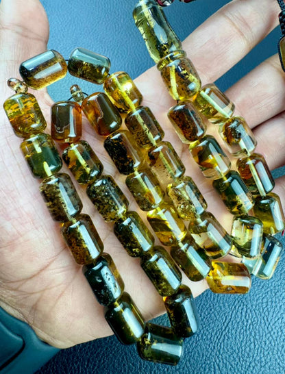 مسباح كهرمان شوائب طبيعي