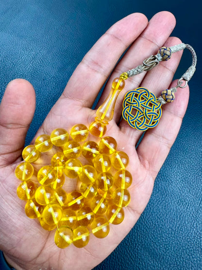 مسباح كهرمان روسي طبيعي