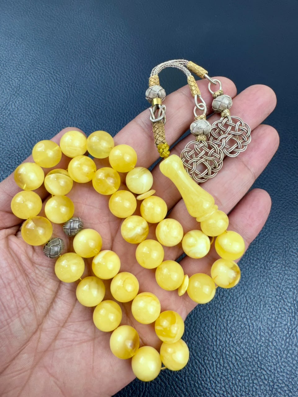 مسباح كهرمان كالينغرادي طبيعي