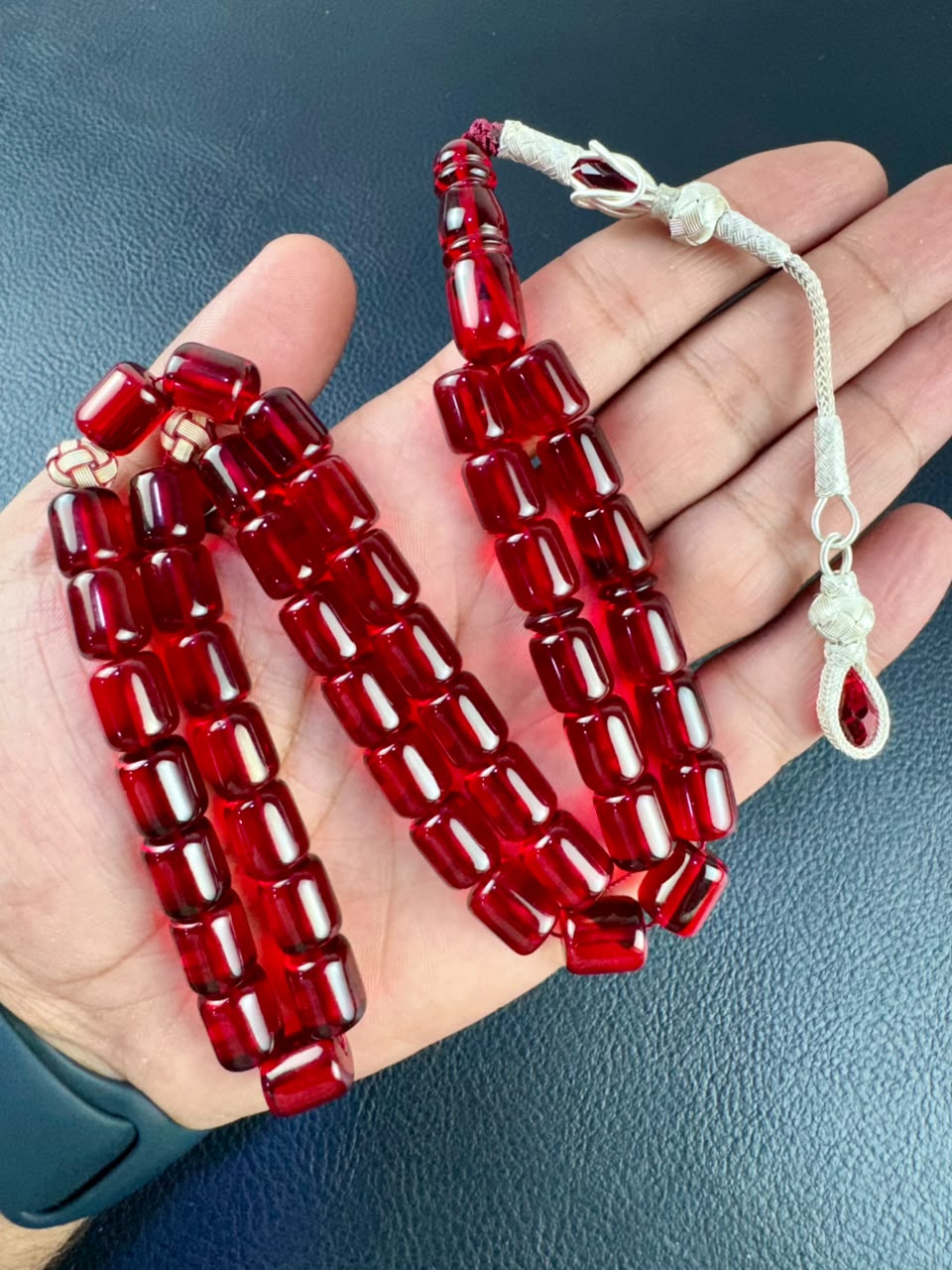 مسباح كهرمان كاريبي طبيعي