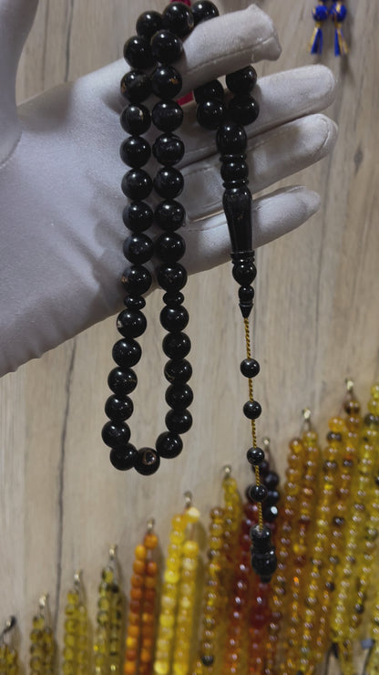 مسباح مرجان اسود طبيعي (يسر)