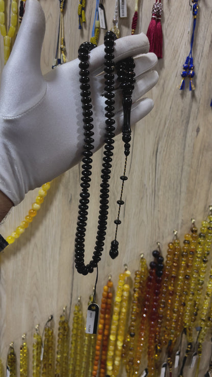 مسباح مرجان اسود طبيعي (يسر)