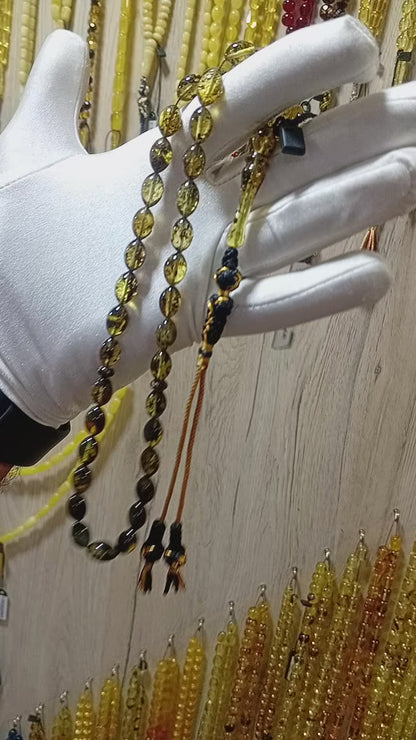 مسباح كهرمان روسي طبيعي