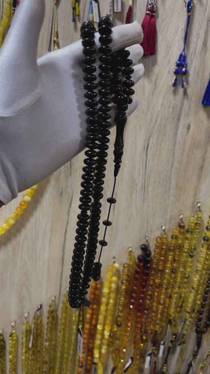 مسباح مرجان اسود طبيعي (يسر)