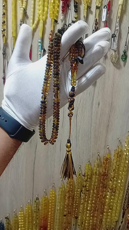 مسباح كهرمان روسي طبيعي