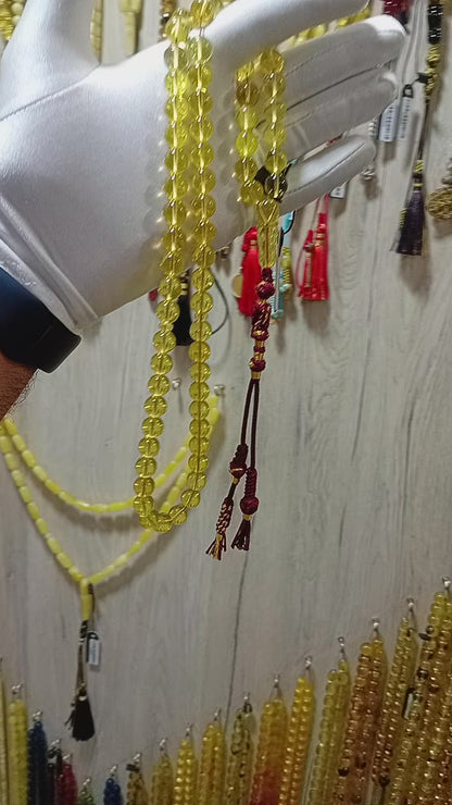 مسباح كهرمان روسي طبيعي