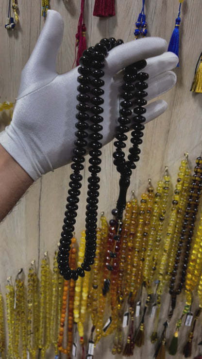 مسباح مرجان اسود طبيعي (يسر)