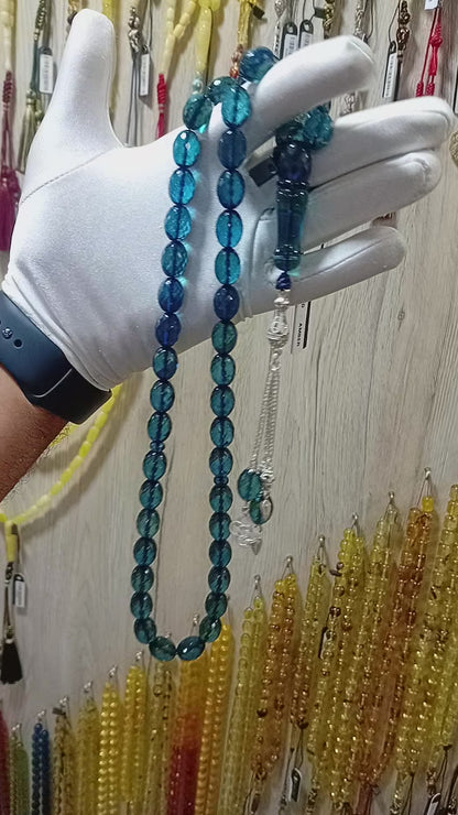 مسباح كهرمان كاريبي طبيعي