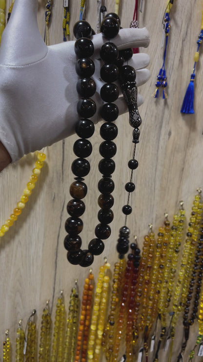 مسباح مرجان اسود طبيعي (يسر)